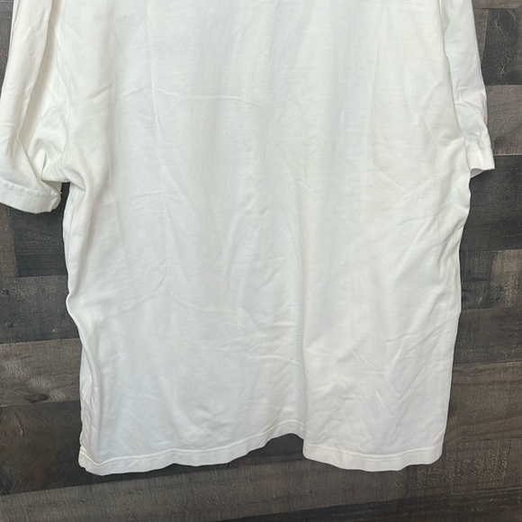White Tommy Jeans Short Sleeve Polo Shirt - Picture 6 of 7